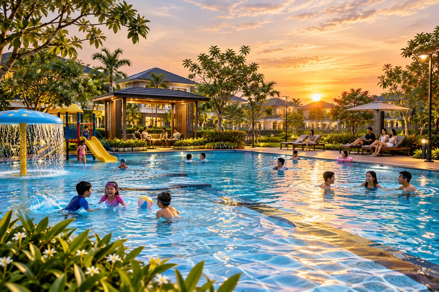 Kolam Renang Royale Serpong Residence